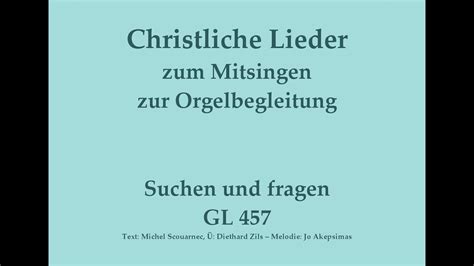 suchen und fragen michael kors akkorde|Suchen und fragen GL 457 – Christliches Lied zum Mitsingen mit .